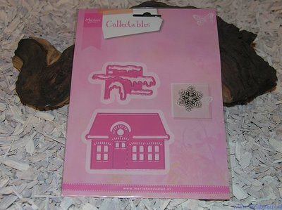 Marianne Design Collectable, COL1327, Kersthuisje