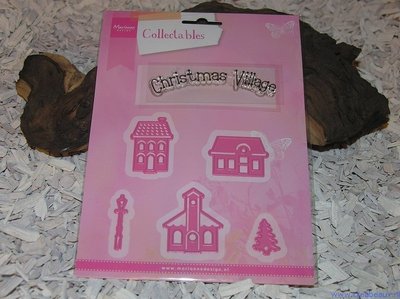 Marianne Design Collectable, COL1329, Kerstdorpje