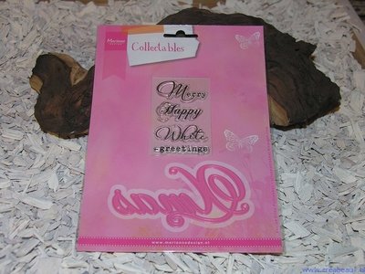 Marianne Design Collectable, COL1339, Eline’s Kerst UK