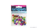 Pailletten rond, 8 mm. 200 st. multi