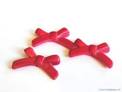 Strik, 33x21mm, rood
