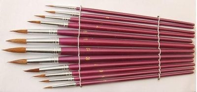 Penselen set, 12 stuks