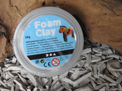 414135775 Foam Clay, 35gr, wit