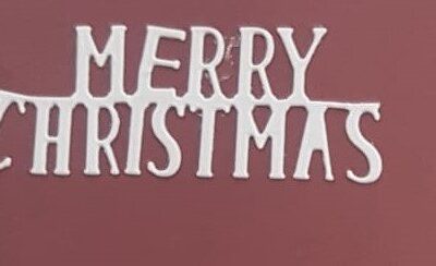 Tekst merry christmas