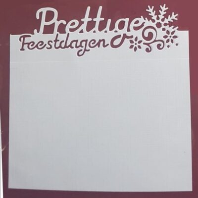 Prettige feestdagen vierkant