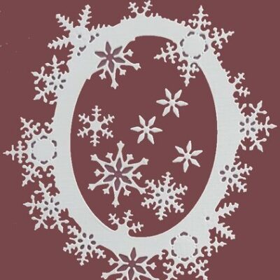 Ovaal Sneeuwvlokken