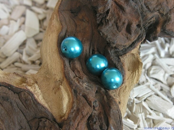 304005775 Parels, 14mm, turquoise