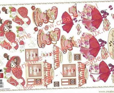 Marianne Design knipvel, 1209 Cafe la Patisserie